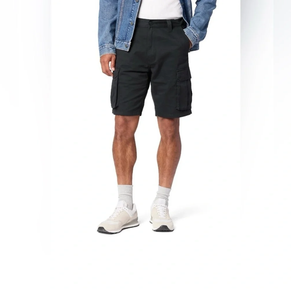 Levi  Strauss  Men's Dark Cargo Shorts